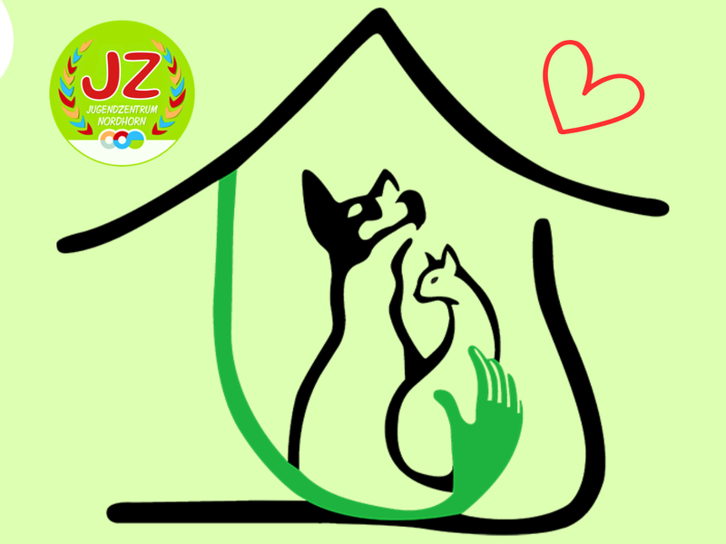 Skizzen von einem Hund und einer Katze
